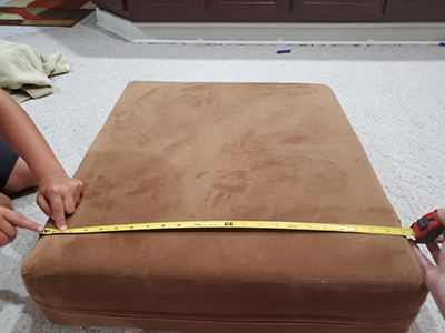 How To Measure Your Cushions